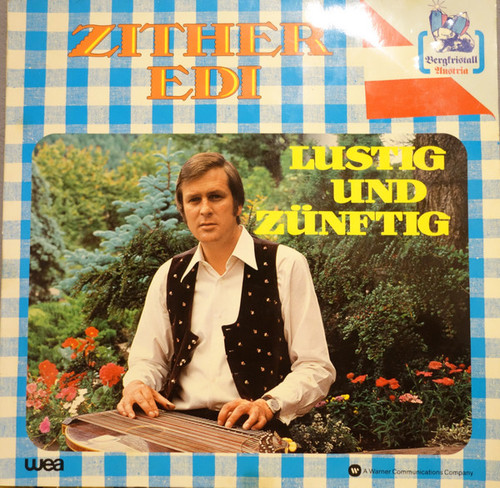 Zither Edi - Lustig Und Zünftig (LP)