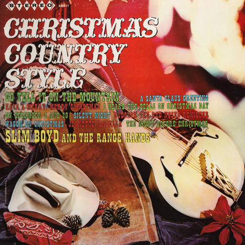 Slim Boyd And The RangeHands - Christmas Country Style (LP, Album)_3344501883
