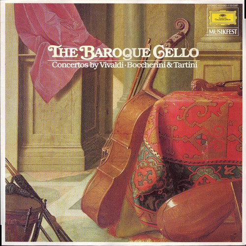 Vivaldi*, Boccherini*, Tartini* - The Baroque Cello - Concertos By Vivaldi • Boccherini & Tartini (LP, Comp)