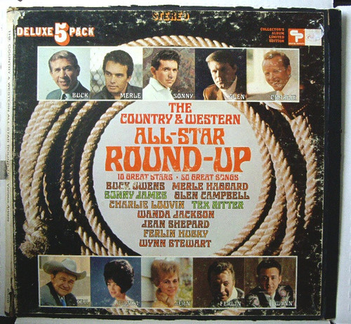 Various - The Country & Western All-Star Round-Up (5xLP, Comp, Ltd)