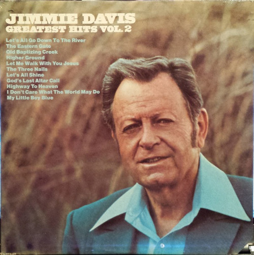 Jimmie Davis - Greatest Hits Vol. 2 (LP, Comp)_3365240538