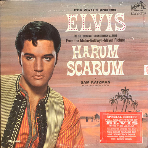 Elvis Presley - Harum Scarum (LP, Album, Mono, Ind)