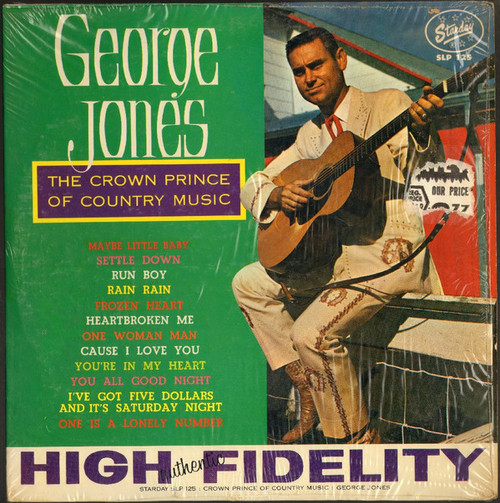 George Jones (2) - The Crown Prince Of Country Music (LP, Album, Mono, RP)