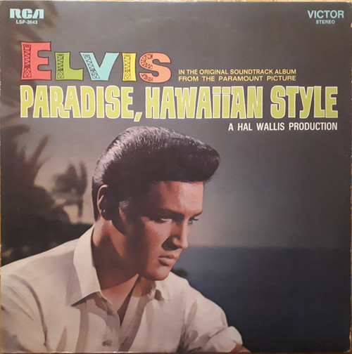 Elvis Presley - Paradise, Hawaiian Style (LP, Album, RE)