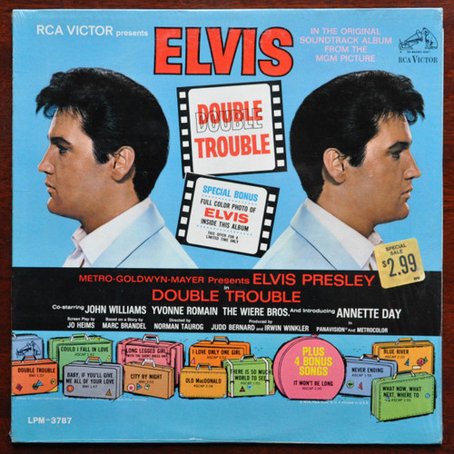 Elvis Presley - Double Trouble (LP, Album, Mono, Ind)
