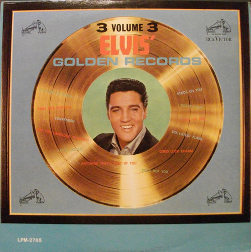 Elvis Presley - Elvis' Golden Records, Volume 3 (LP, Comp, Mono, RE, Hol)