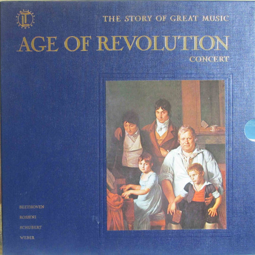 Beethoven*, Rossini*, Schubert*, Weber* - Age Of Revolution - The Story Of Great Music (5xLP, Comp + Box)
