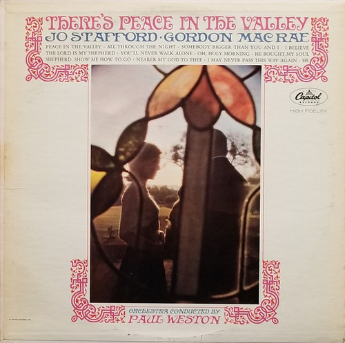 Jo Stafford - Gordon MacRae - There's Peace In The Valley (LP, Album, Mono)