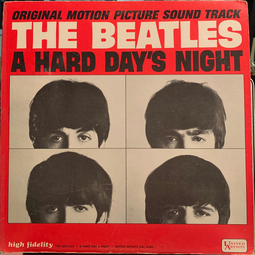 The Beatles - A Hard Day's Night (Original Motion Picture Sound Track) (LP, Album, Mono, Pit)_3383367492