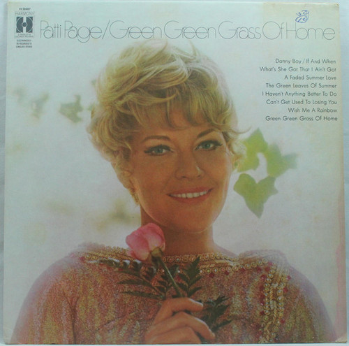 Patti Page - Green Green Grass Of Home (LP, Album)