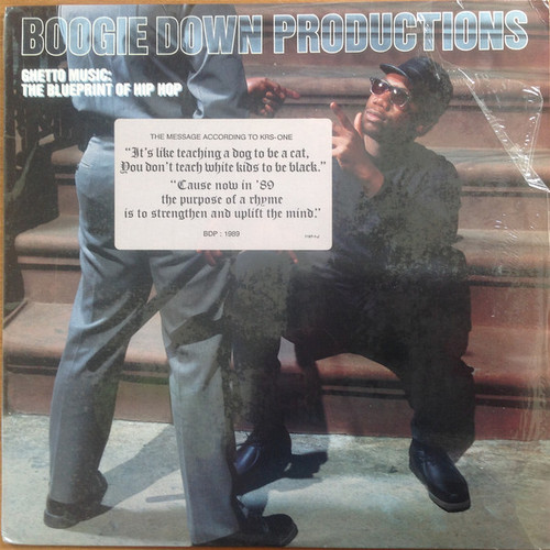 Boogie Down Productions - Ghetto Music: The Blueprint Of Hip Hop (LP, Album)