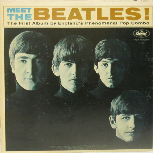 The Beatles - Meet The Beatles! (LP, Album, Mono, Pin) - BullTrax