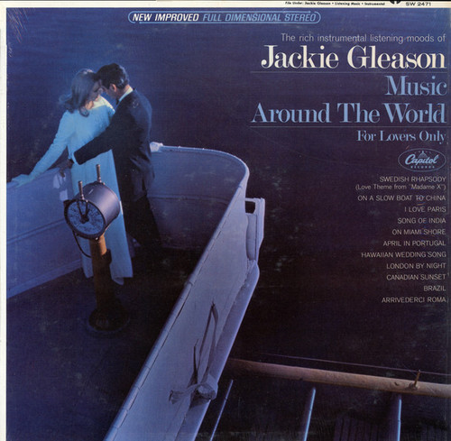 Jackie Gleason - Music Around The World For Lovers Only (LP, Album, Scr)_3396426324