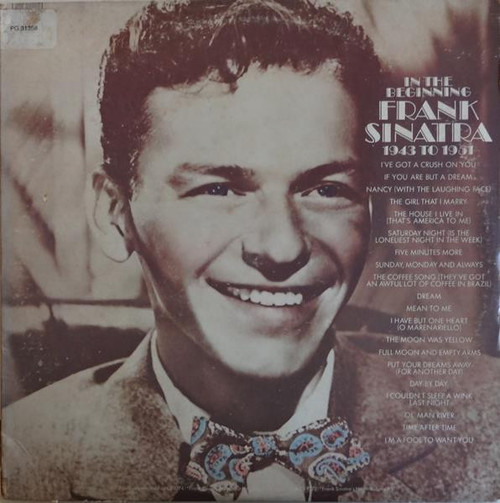Frank Sinatra - In The Beginning 1943 To 1951 (2xLP, Comp, Pit)