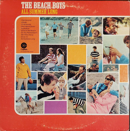 The Beach Boys - All Summer Long (LP, Album, RE, Jac)