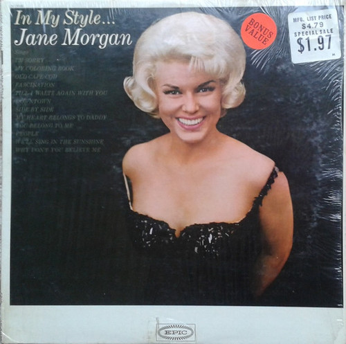 Jane Morgan - In My Style (LP, Album)