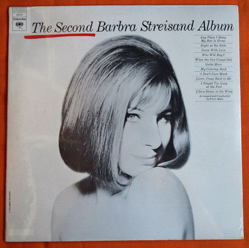 Barbra Streisand - The Second Barbra Streisand Album (LP, Album, RE)