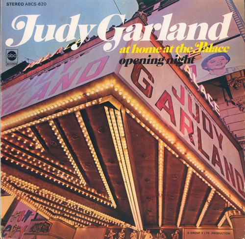 Judy Garland - At Home At The Palace (LP, Album)