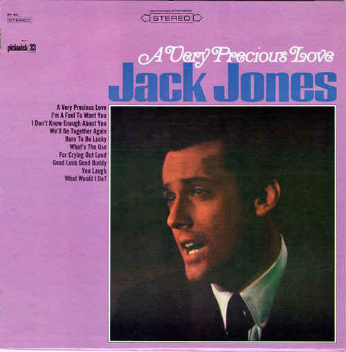 Jack Jones - A Very Precious Love (LP, Comp, Mono)