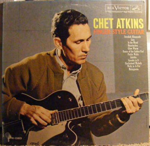 Chet Atkins - Finger Style Guitar (LP, Album, Mono, RE)