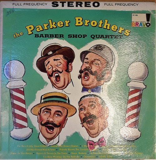 The Parker Brothers (3) - Barber Shop Favourites (LP, Album)