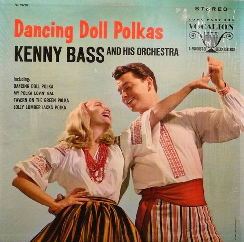 Kenny Bass And His Orchestra - Dancing Doll Polkas (LP)