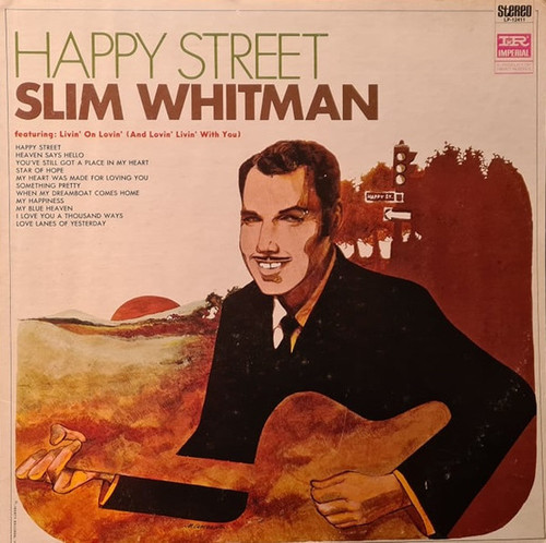 Slim Whitman - Happy Street (LP, Album)