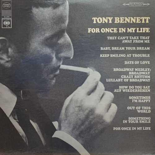 Tony Bennett - For Once In My Life (LP, Album, Ter)_3414267351