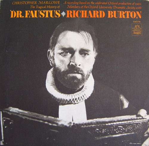 Christopher Marlowe - Richard Burton (2) - Dr. Faustus (LP, Mono)