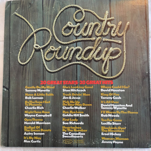 Various - Country Roundup: 20 Great Stars - 20 Great Hits (2xLP, Comp)_3421266300