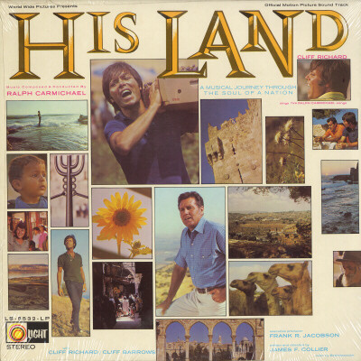 Cliff Richard & Cliff Barrows With The Ralph Carmichael Orchestra* And Chorus* - His Land (LP, Album)
