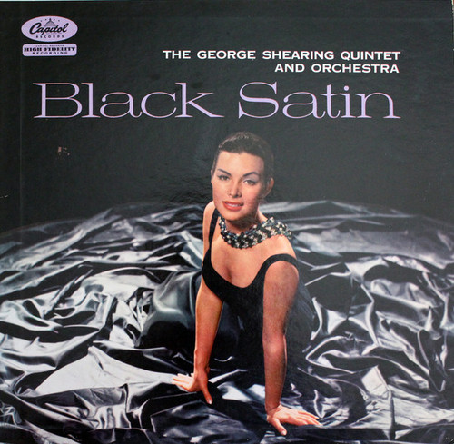 The George Shearing Quintet And Orchestra* - Black Satin (LP, Album, Mono, Scr)
