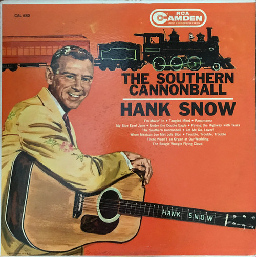 Hank Snow - The Southern Cannonball (LP, Mono, Ind)