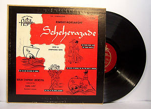 Rimsky-Korsakov* - Berlin Symphony Orchestra*, Karl List - Scheherazade, Op. 35 Symphonic Suite (LP, Album)