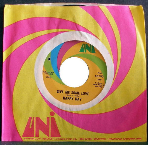 Happy Day - Give Me Some Love / Why Don't You Get To Know Yourself (7")