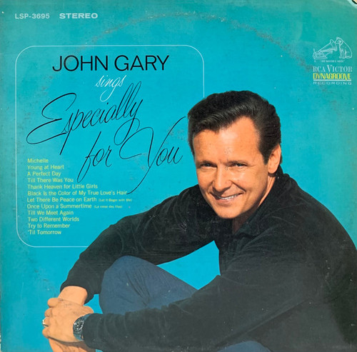 John Gary - Sings Especially For You (LP, Album, Ind)