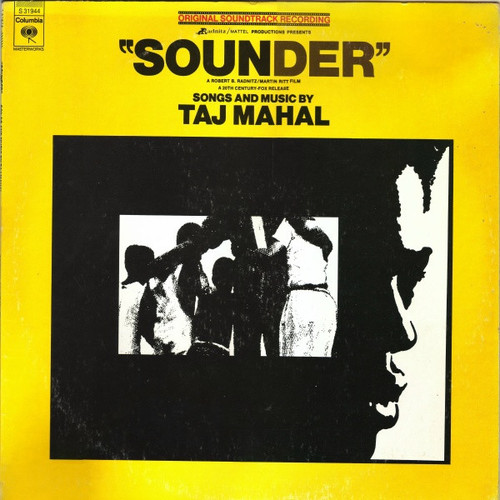 Taj Mahal - Sounder (Original Soundtrack Recording) (LP, Album, Ter)