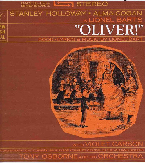 Various - Oliver - London Studio Cast Album (LP)