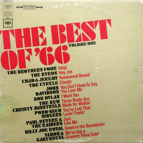 Various - The Best Of '66: Volume One (LP, Comp)_3442089453