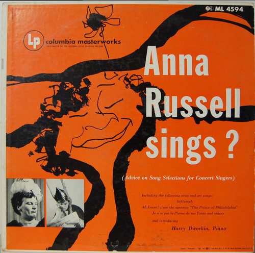 Anna Russell - Anna Russell Sings? (LP, Album, Mono, RP, Hol)