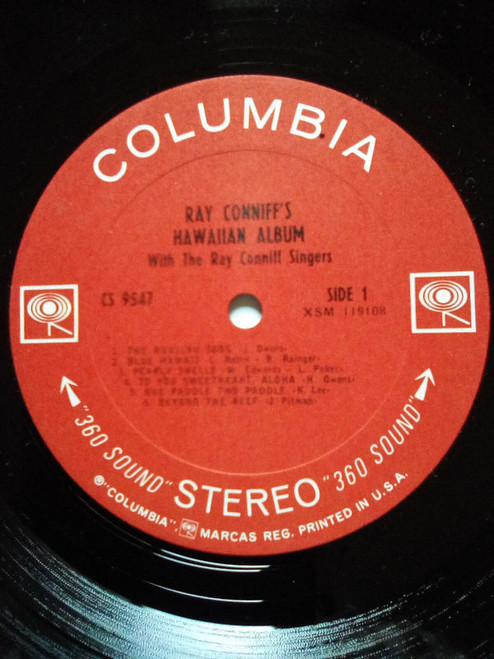 Ray Conniff With The Ray Conniff Singers* - Ray Conniff's Hawaiian Album (LP, Album, San)