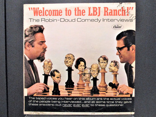 Earle Doud And Alen Robin - Welcome To The LBJ Ranch! (LP, Album, Mono)