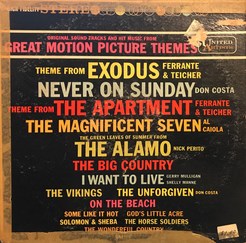 Various - Original Sound Tracks And Hit Music From Great Motion Picture Themes (LP, Comp)_3443378823
