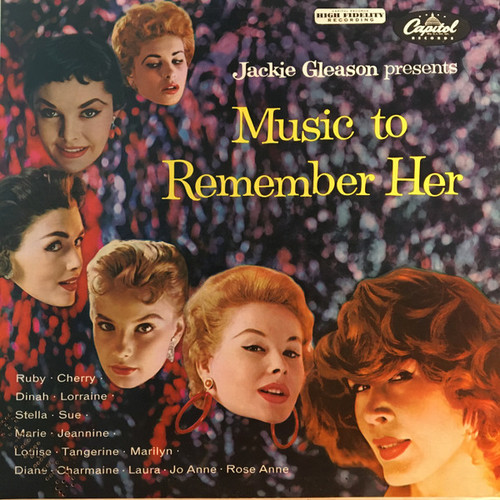 Jackie Gleason - Music To Remember Her (LP, Album, Mono, RE, Scr)