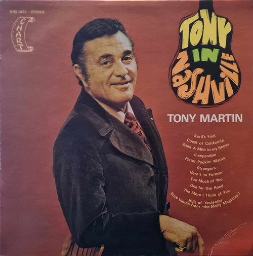 Tony Martin (3) - Tony In Nashville (LP)