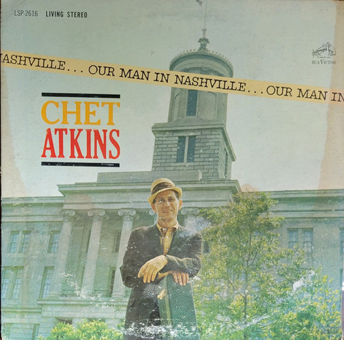 Chet Atkins - Our Man In Nashville (LP, Album, RP)