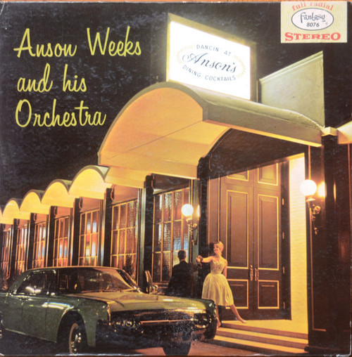Anson Weeks And His Orchestra - Dancin' At Anson's (LP, Album, Blu)