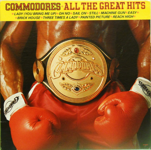 Commodores - All The Great Hits (LP, Comp, Club, RCA)