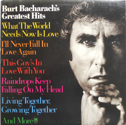 Burt Bacharach - Burt Bacharach's Greatest Hits (LP, Album, Comp, Club)