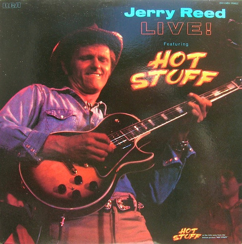 Jerry Reed Featuring Hot Stuff (4) - Live! (LP, Album)